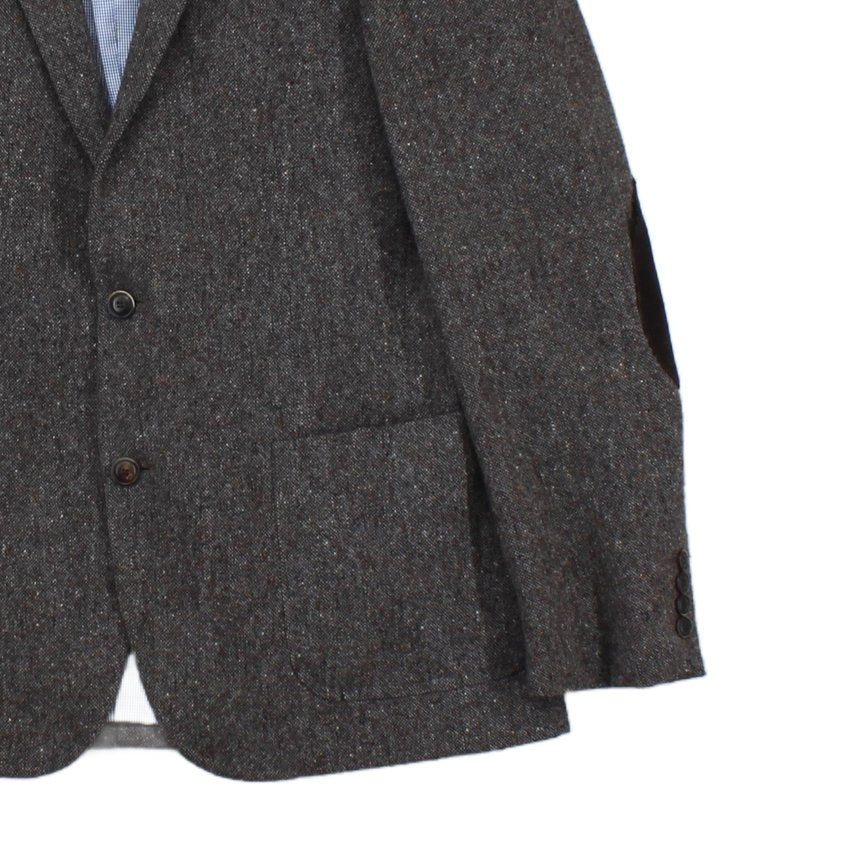Mens Blazer Elbow Patches Wool Blend