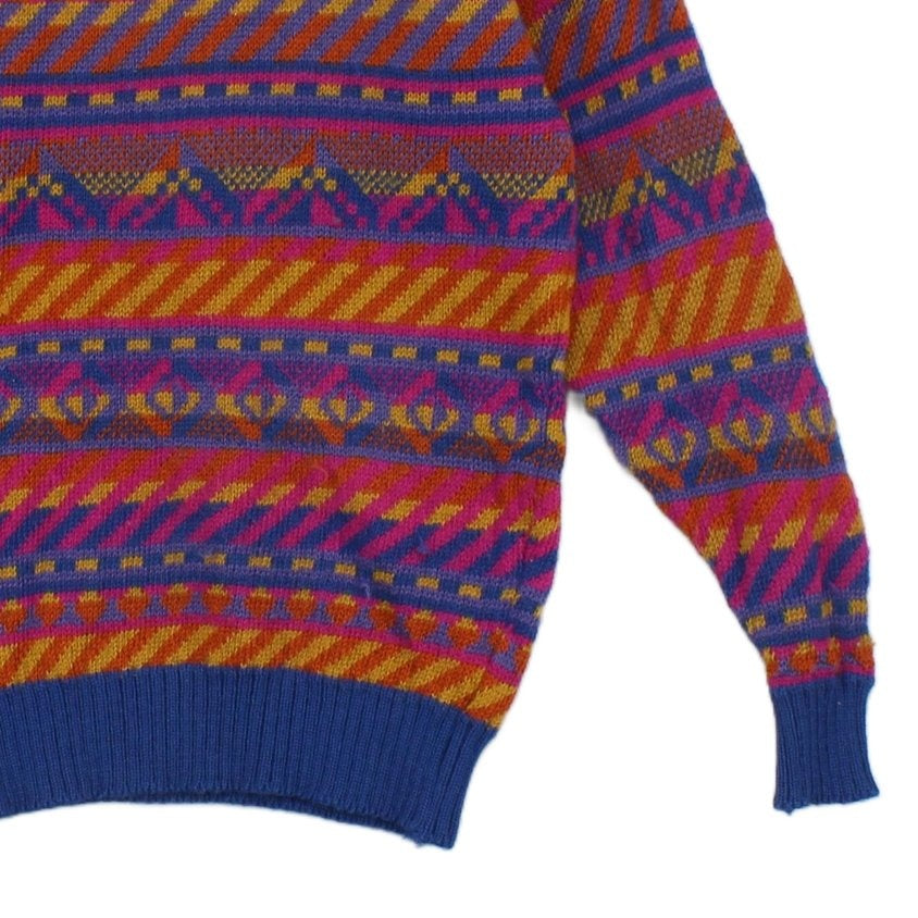 Womens Jumper Uk Made Pattern Wool