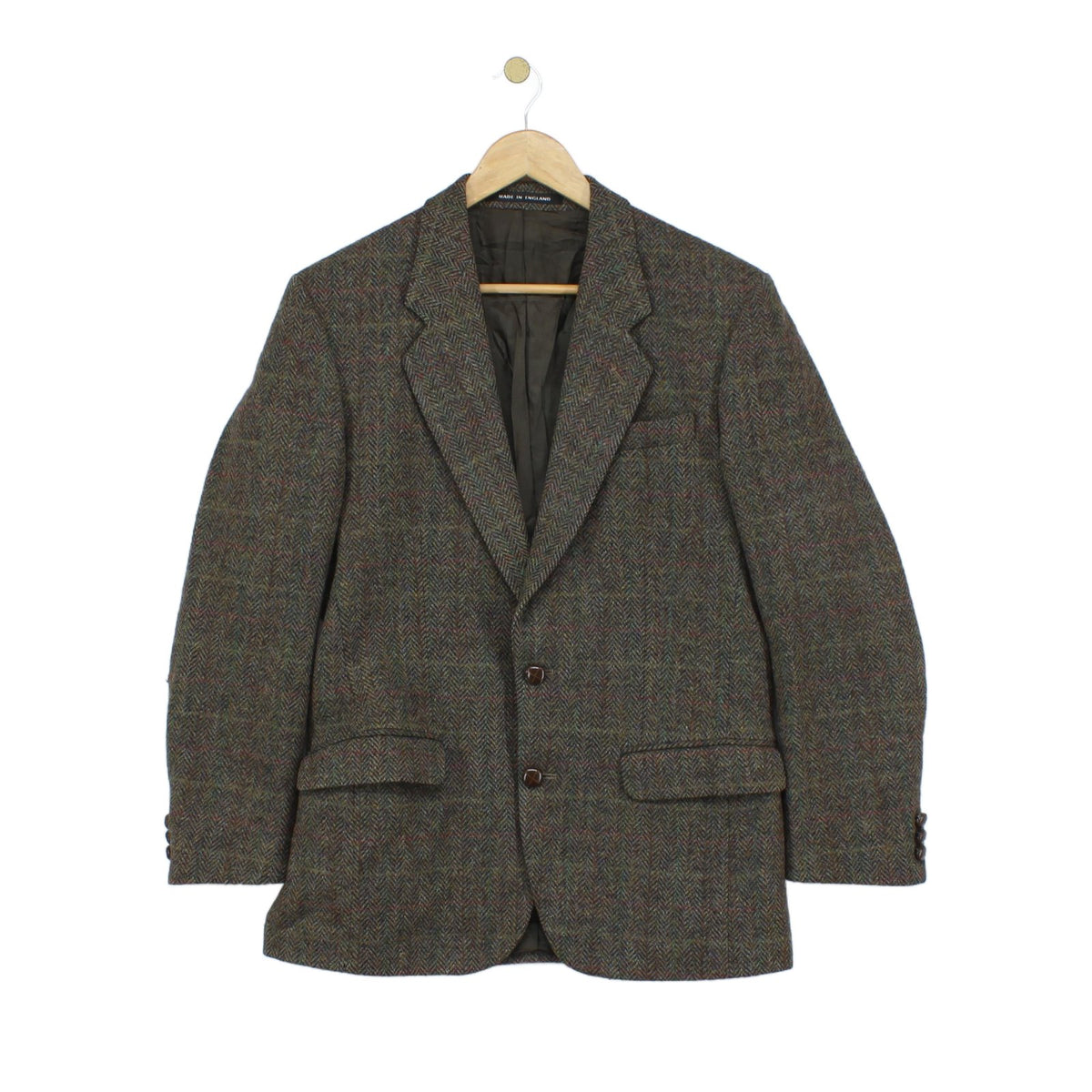 Mens Harris Tweed Blazer Uk Made Formal Wool