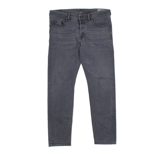 Mens Buster Jeans Regular Slim Tapered Denim