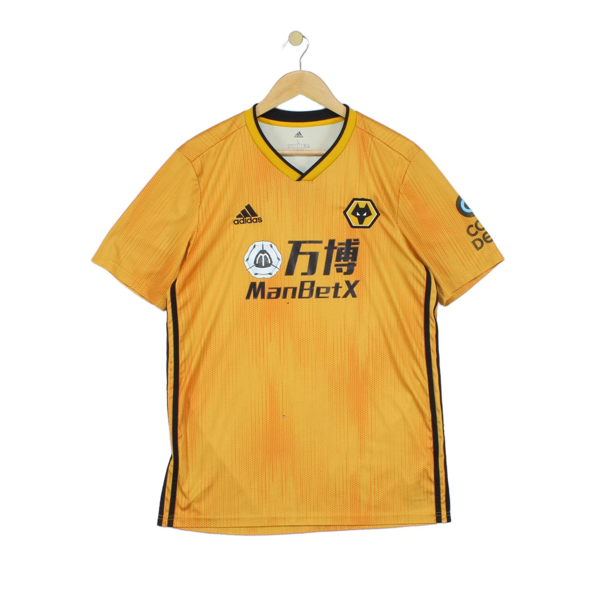 Mens Wolves 2019-20 Football Shirt Home Jersey