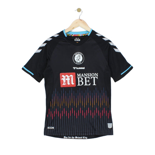 Mens Bristol City 2021-22 Football Shirt Away Jersey