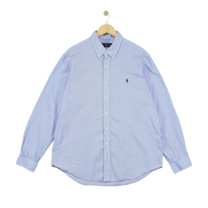 Mens Striped Shirt Regular Fit Cotton