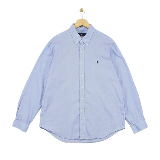 Mens Striped Shirt Regular Fit Cotton