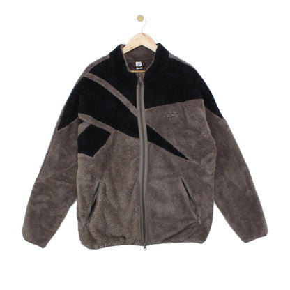 Mens Teddy Fleece Jacket Relaxed