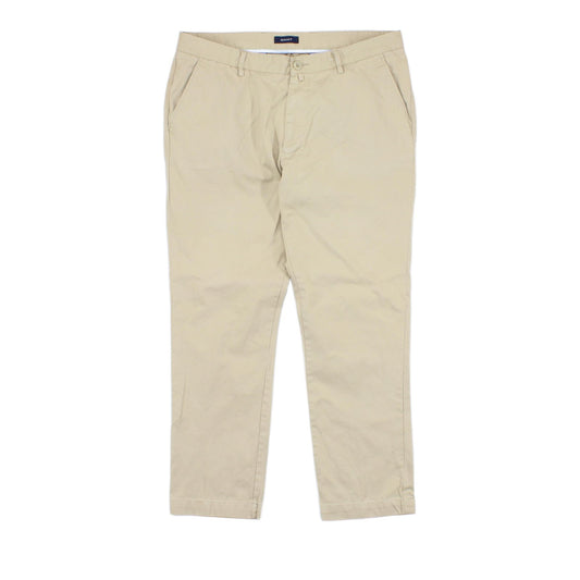 Mens Chino Trousers Flat Front
