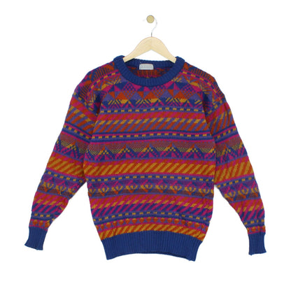 Womens Jumper Uk Made Pattern Wool
