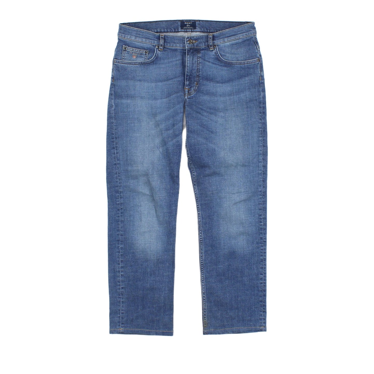 Mens Tyler Jeans Straight Leg Regular Fit Low Rise