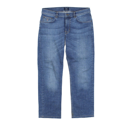Mens Tyler Jeans Straight Leg Regular Fit Low Rise