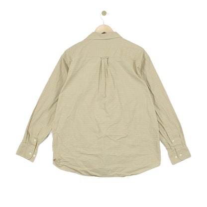 Mens Check Shirt Classic Long Sleeve