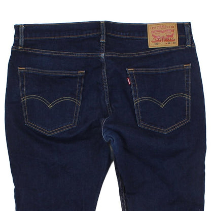 Mens 502 Jeans Regular Tapered Stretch Denim