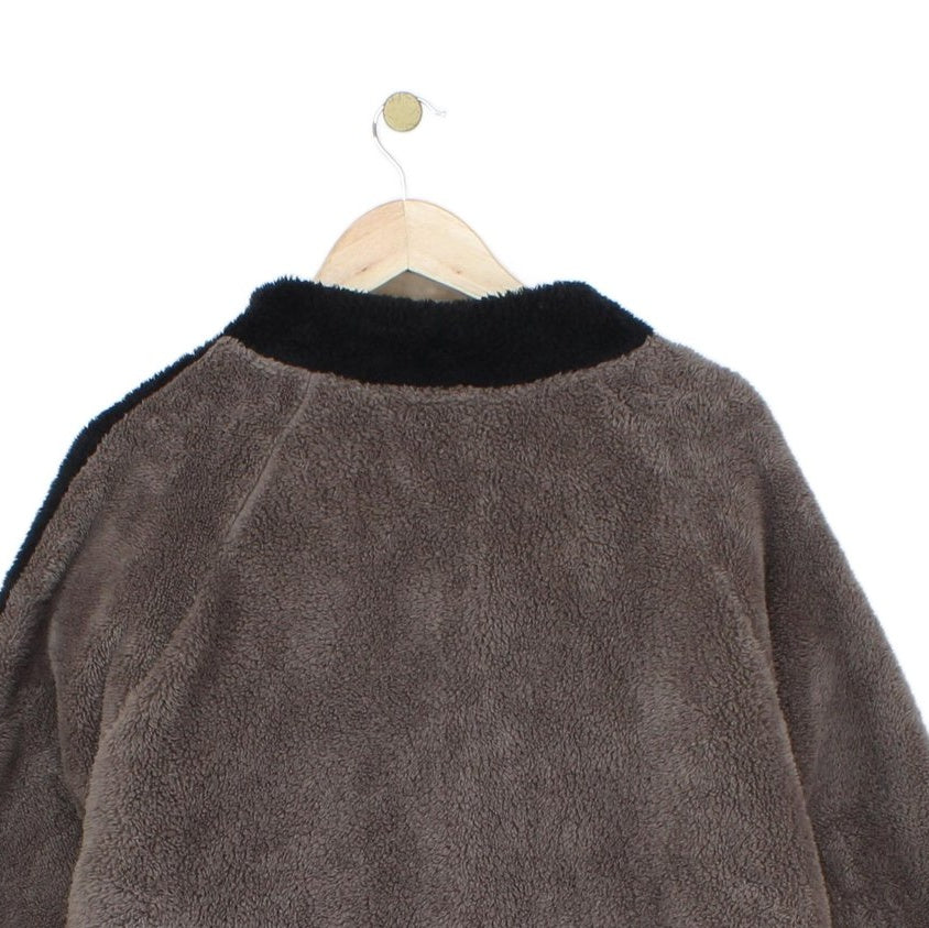 Mens Teddy Fleece Jacket Relaxed