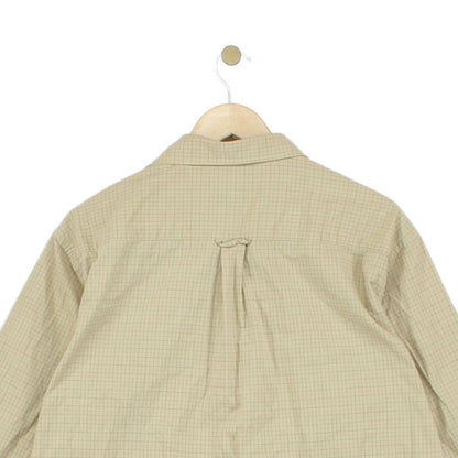 Mens Check Shirt Classic Long Sleeve