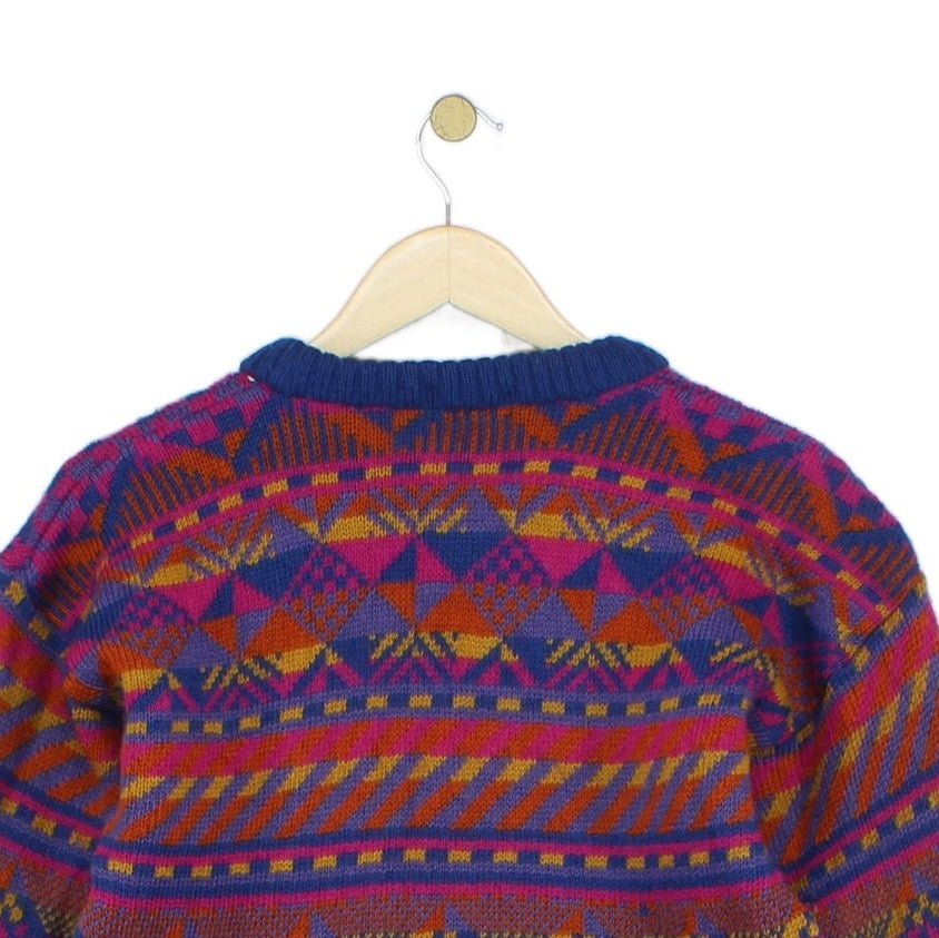 Womens Jumper Uk Made Pattern Wool