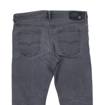 Mens Buster Jeans Regular Slim Tapered Denim
