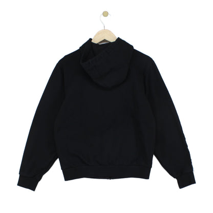 Mens Hoodie Full Zip Athletic Logo