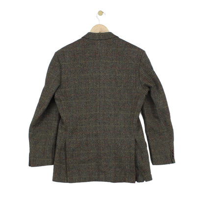 Mens Harris Tweed Blazer Uk Made Formal Wool