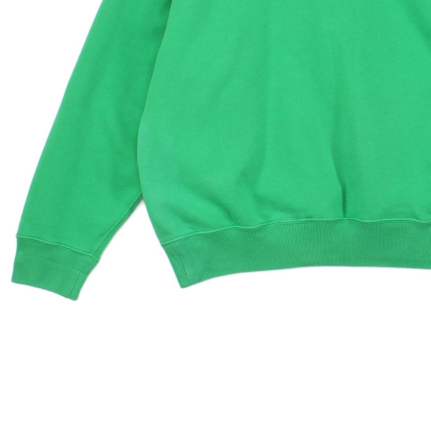 Womens Oversized Sweatshirt Spell Out Crew Neck