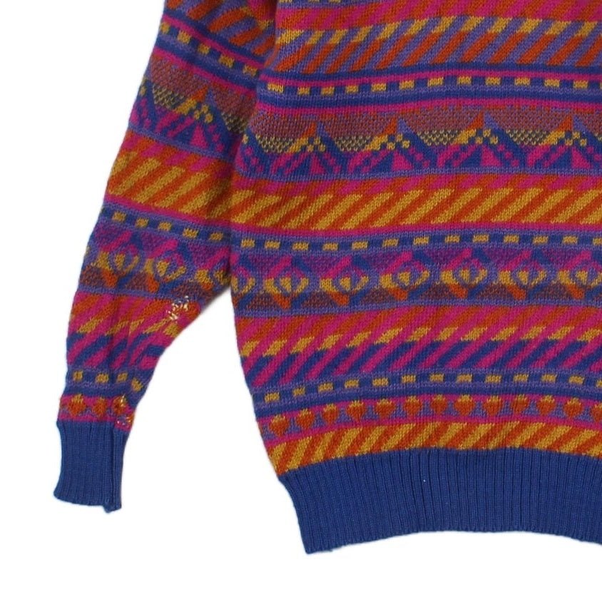 Womens Jumper Uk Made Pattern Wool