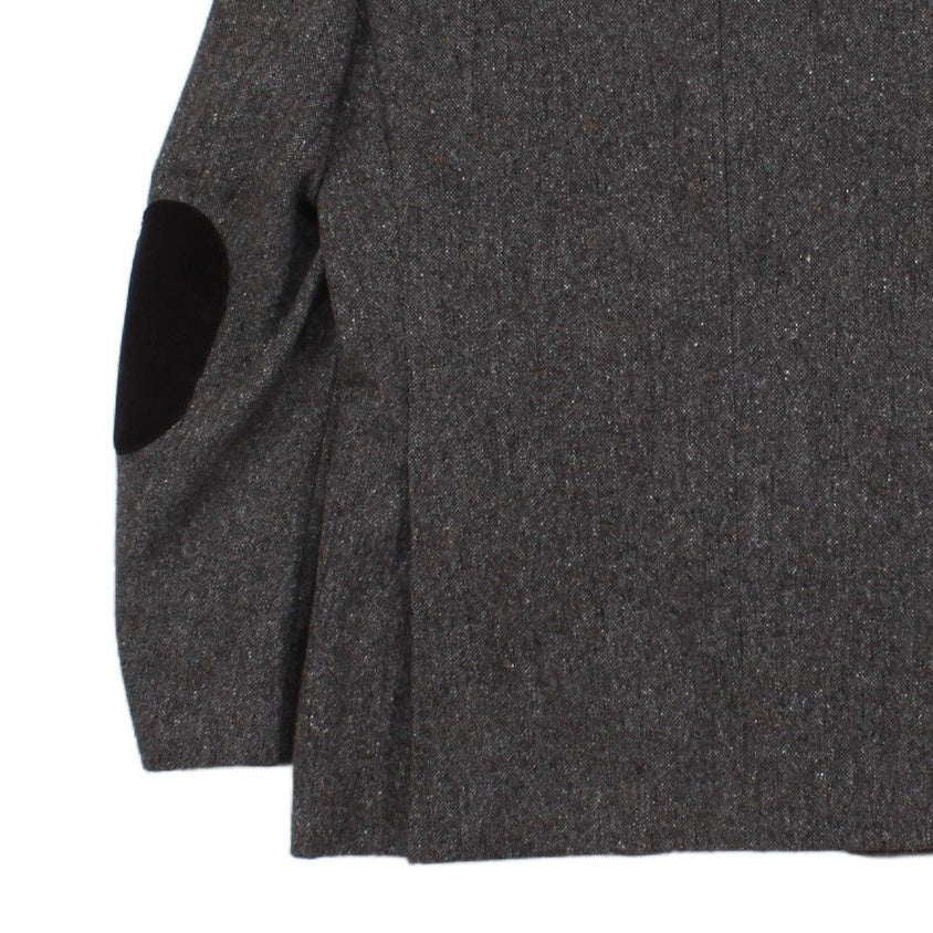 Mens Blazer Elbow Patches Wool Blend