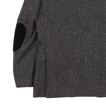 Mens Blazer Elbow Patches Wool Blend