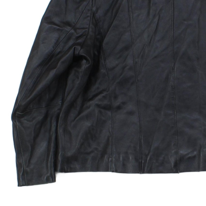 Womens Leather Jacket Full Zip
