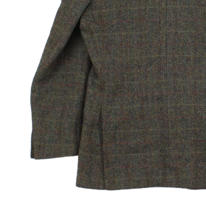 Mens Harris Tweed Blazer Uk Made Formal Wool
