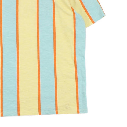 Mens Striped T-Shirt Retro Summer