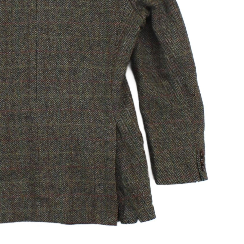 Mens Harris Tweed Blazer Uk Made Formal Wool