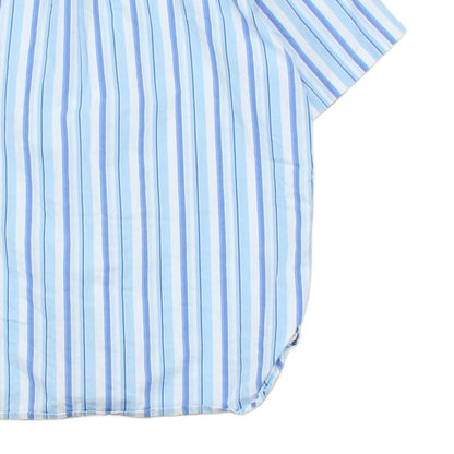 Mens Striped Shirt  Short Sleeve