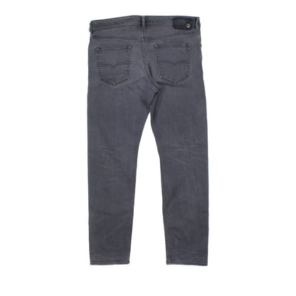 Mens Buster Jeans Regular Slim Tapered Denim