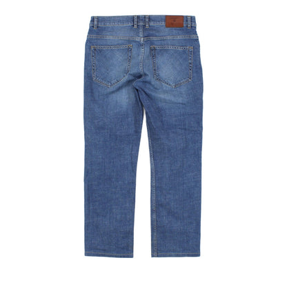 Mens Tyler Jeans Straight Leg Regular Fit Low Rise