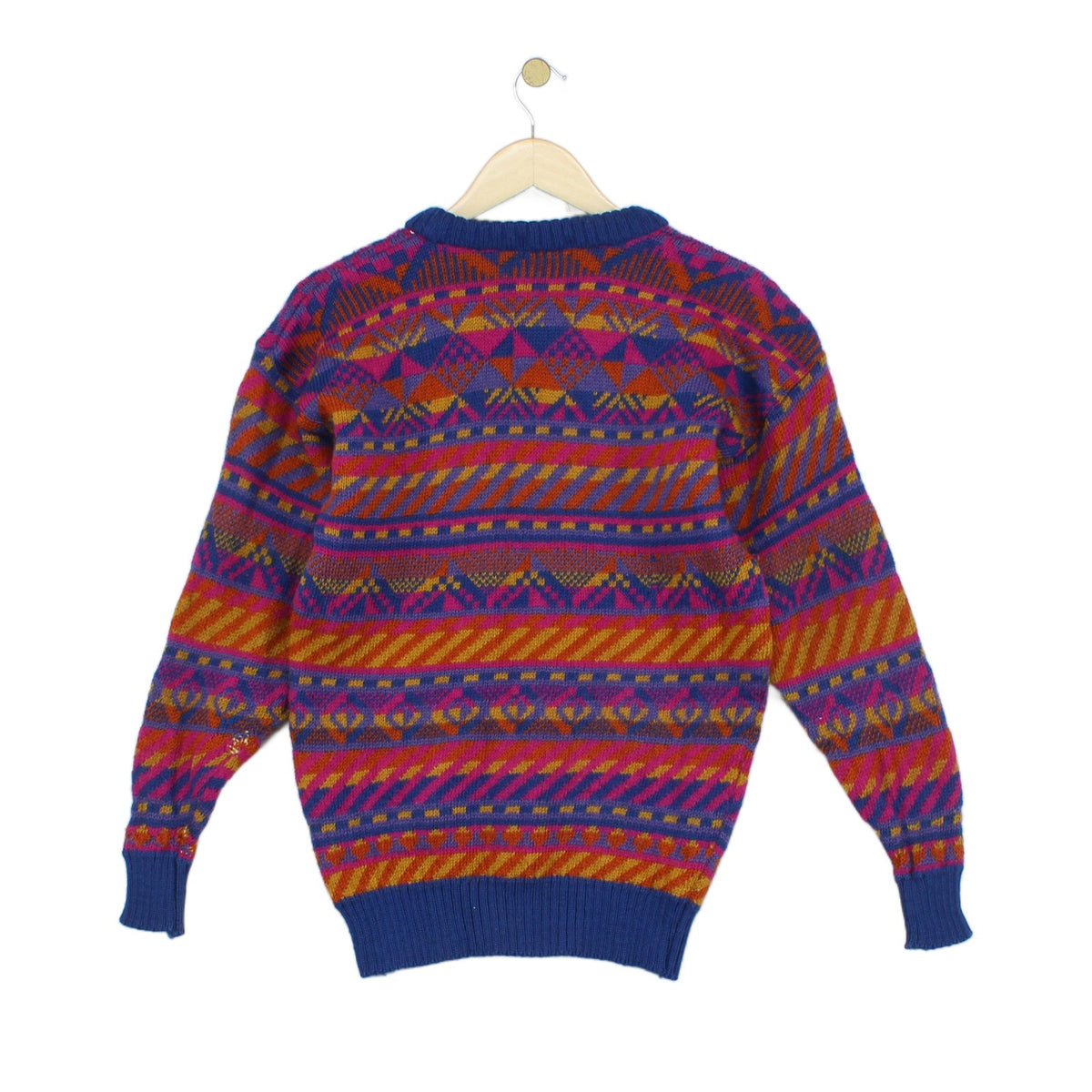 Womens Jumper Uk Made Pattern Wool