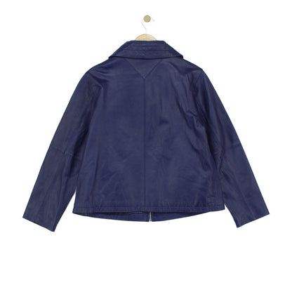 Womens Leather Jacket Moto