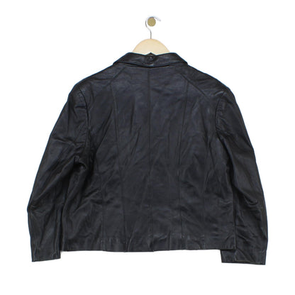 Womens Leather Jacket Full Zip