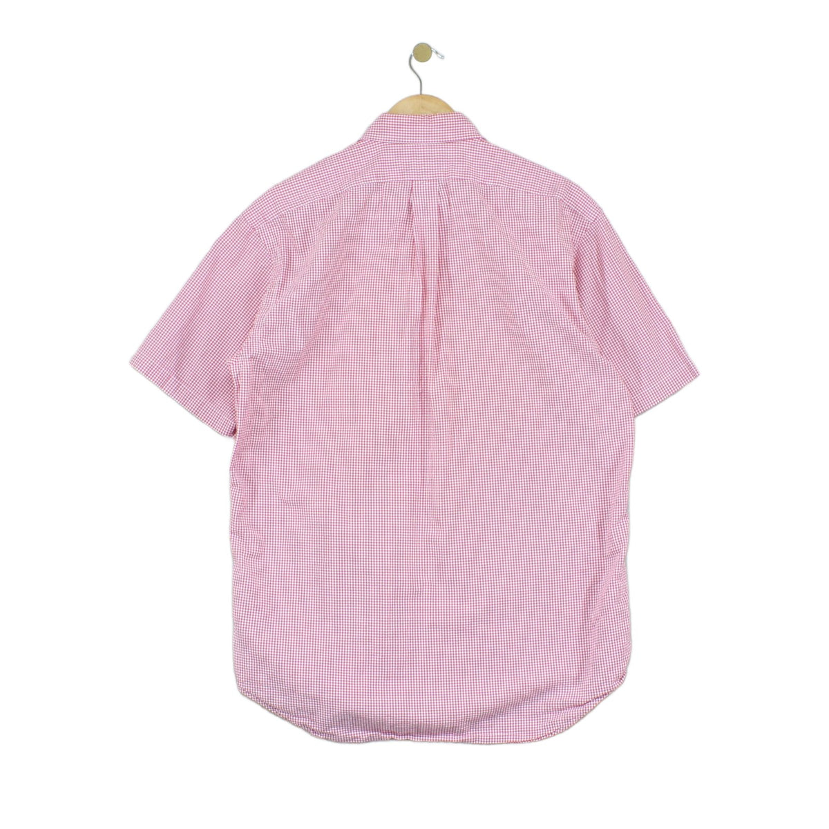 Mens Shirt  Casual Short Sleeve Check