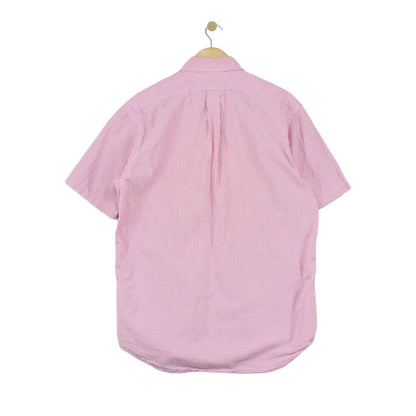 Mens Shirt  Casual Short Sleeve Check