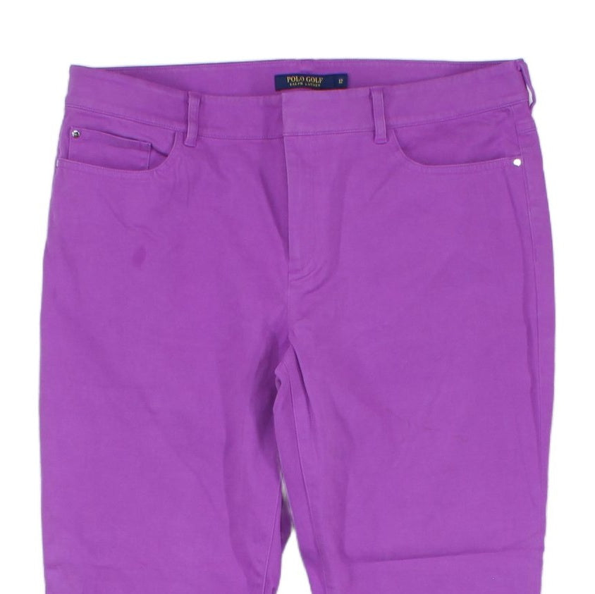 Womens Golf Trousers Zip Fly