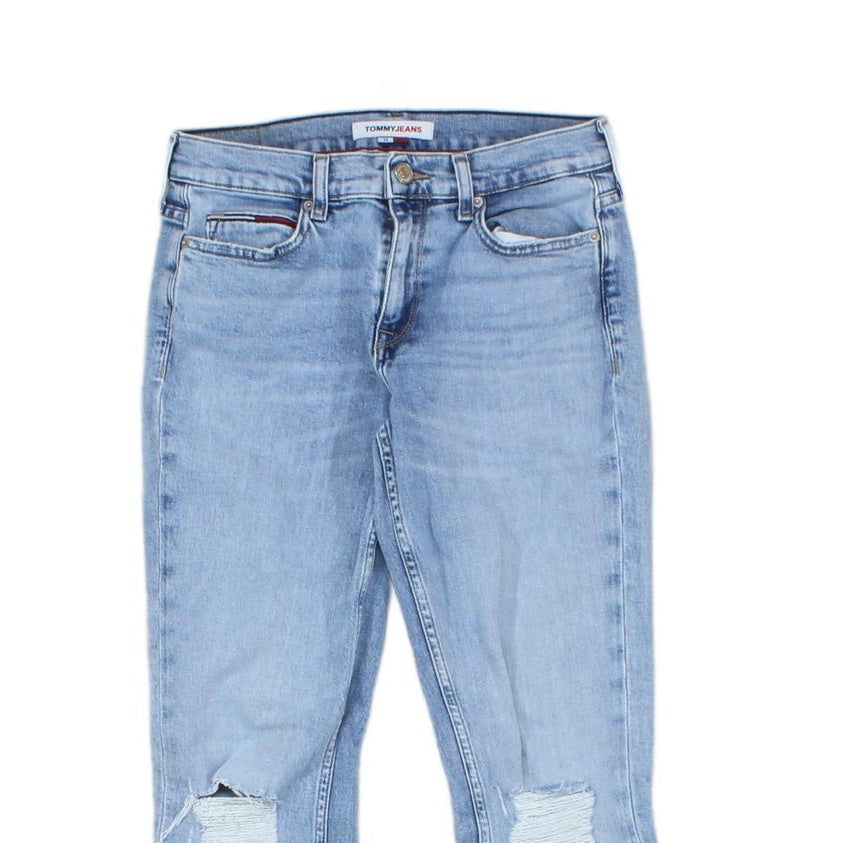 Womens Maddie Jeans Distressed Denim Bootcut