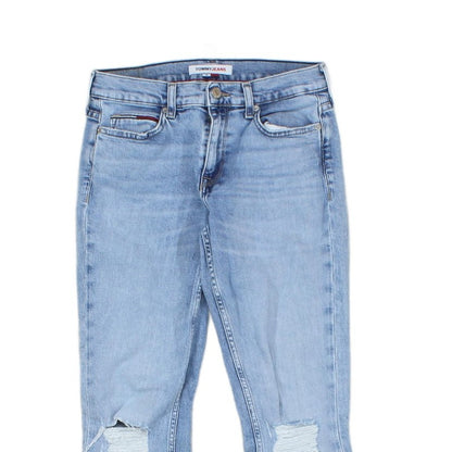 Womens Maddie Jeans Distressed Denim Bootcut