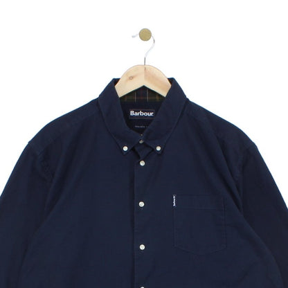 Mens Oxford Shirt Button Down Tailored Long Sleeve