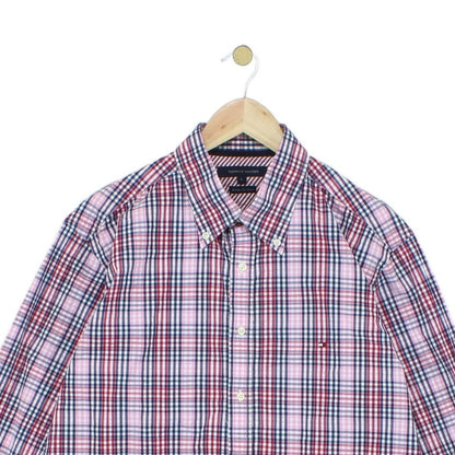 Mens Plaid Shirt Long Sleeve
