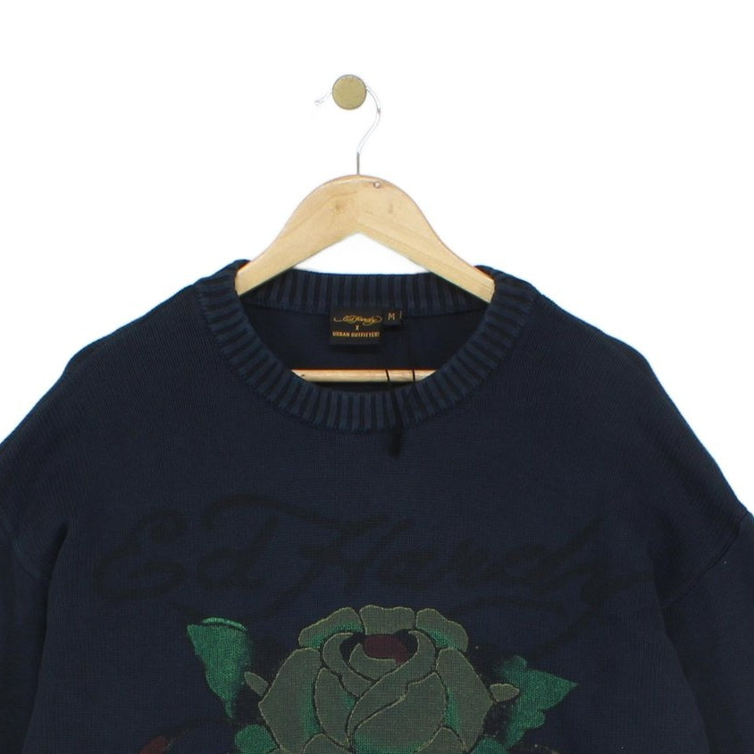 Mens X Urban Outfitters Jumper Graphic Knit