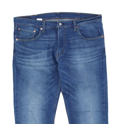 Mens Jeans Stretch Denim Classic Straight