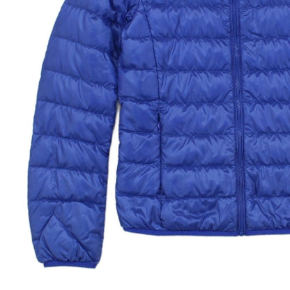 Womens Quilted Jacket Lightweight Hooded Down