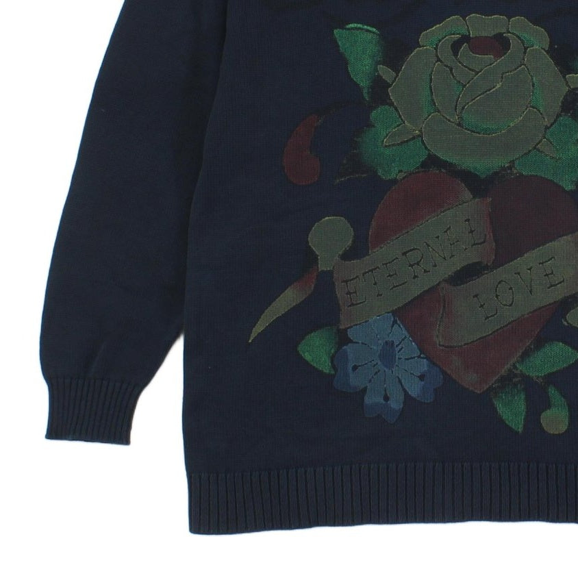 Mens X Urban Outfitters Jumper Graphic Knit