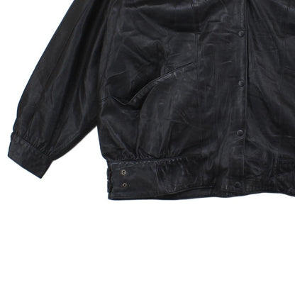 Womens Leather Jacket Uk Made Snap Buttons