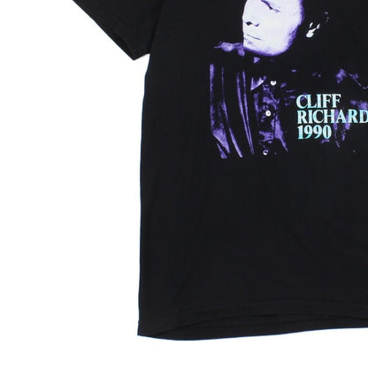 Mens Cliff Richard 1990 T Shirt Single Stitch