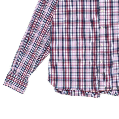 Mens Plaid Shirt Long Sleeve