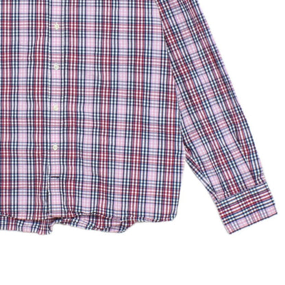 Mens Plaid Shirt Long Sleeve